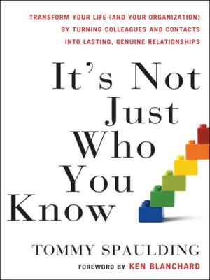 cover image of It's Not Just Who You Know